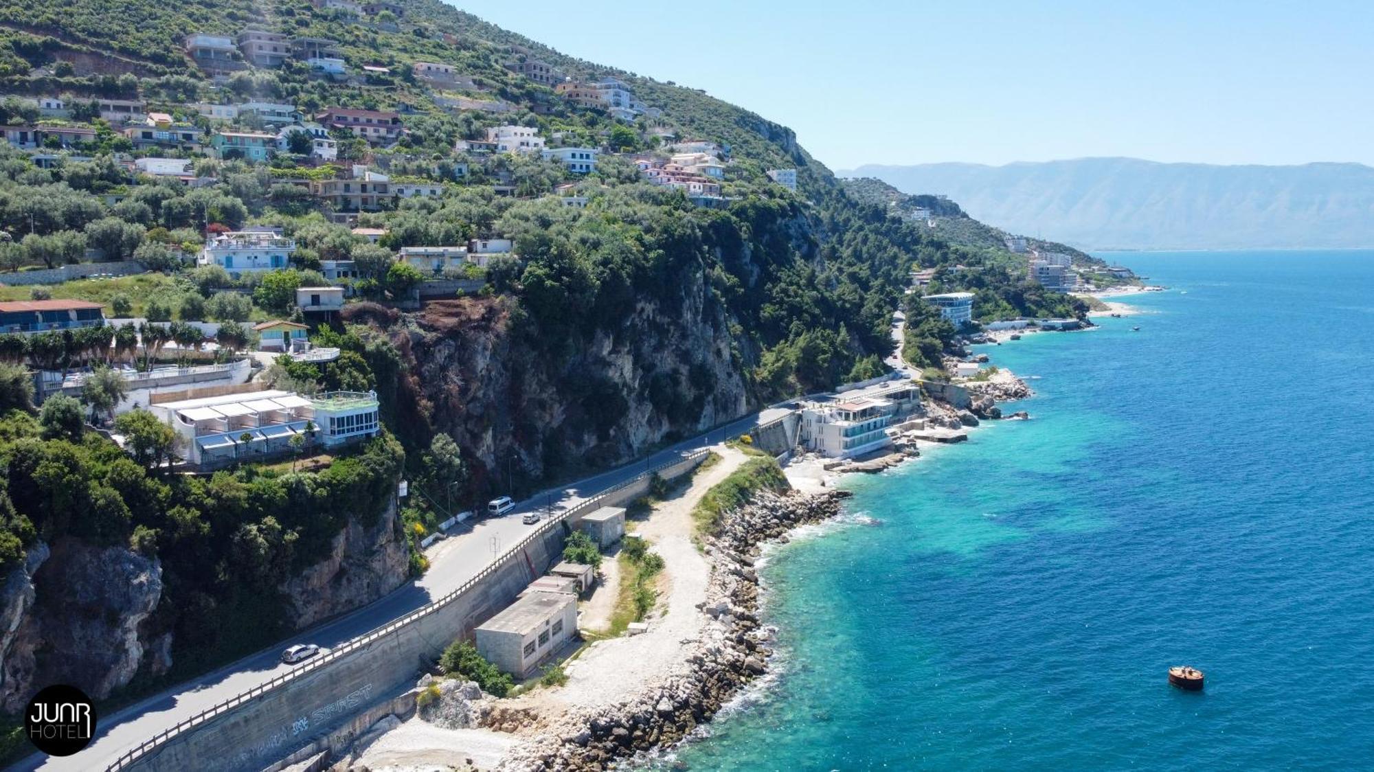 Skyhill Boutique Hotel Vlore Bagian luar foto
